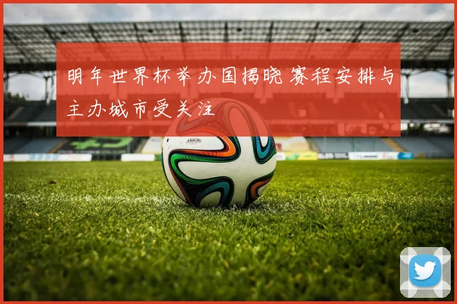 明年世界杯举办国揭晓 赛程安排与主办城市受关注