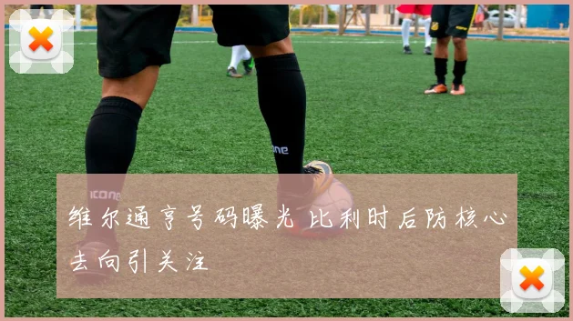 维尔通亨号码曝光 比利时后防核心去向引关注